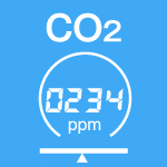 CO2測定器設置